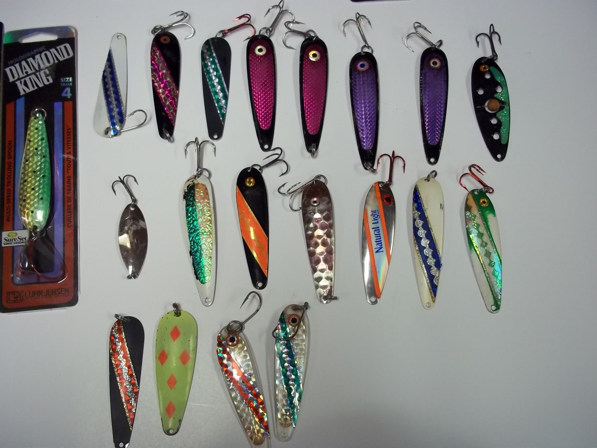 Trolling gear and salmon lures
